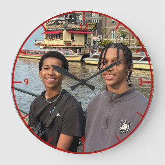 "Fave People'o'Clock"-musklocka Stor Klocka