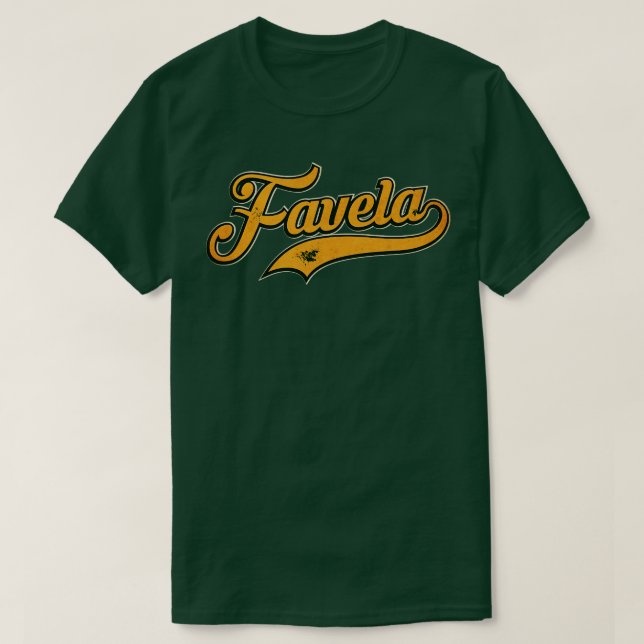 Favela från Brasilien T Shirt (Design framsida)