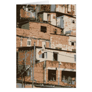 Favela Hälsningskort