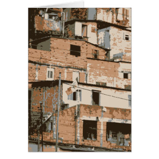Favela Hälsningskort