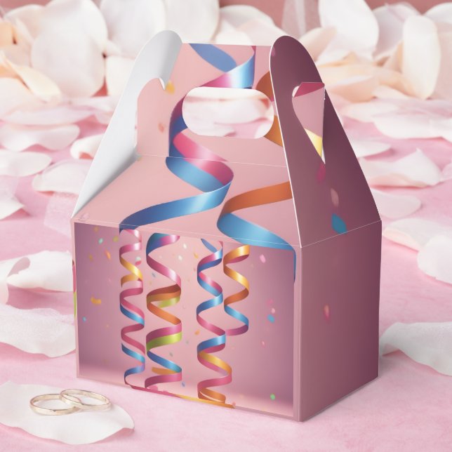 Favor Box (Birthday Party) Presentaskar (Bröllop)