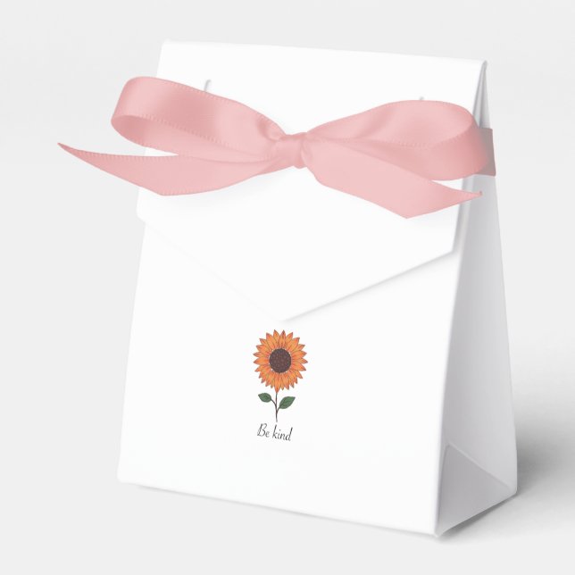 Favor Box Från vänlighet blommar upp  Presentaskar (Framsidan Sidan)