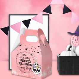 Favor Box Halloween Skull-firande Swagpåse Presentaskar