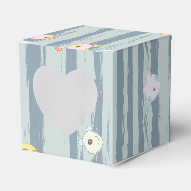 Favor Box – Whimsy Faces Presentaskar (Framsidan Sidan)
