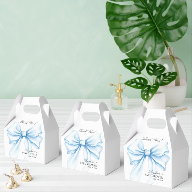 Favor Boxes thank you Baby Shower. Presentaskar (Multipel)