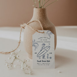 Favor för Cowgirl-Bridal Party vid Kusten Presentetikett