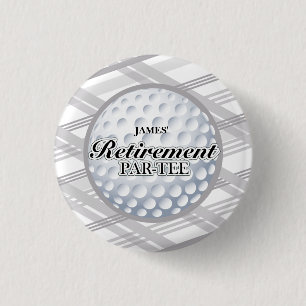Favör för Golfpensionparty Knapp