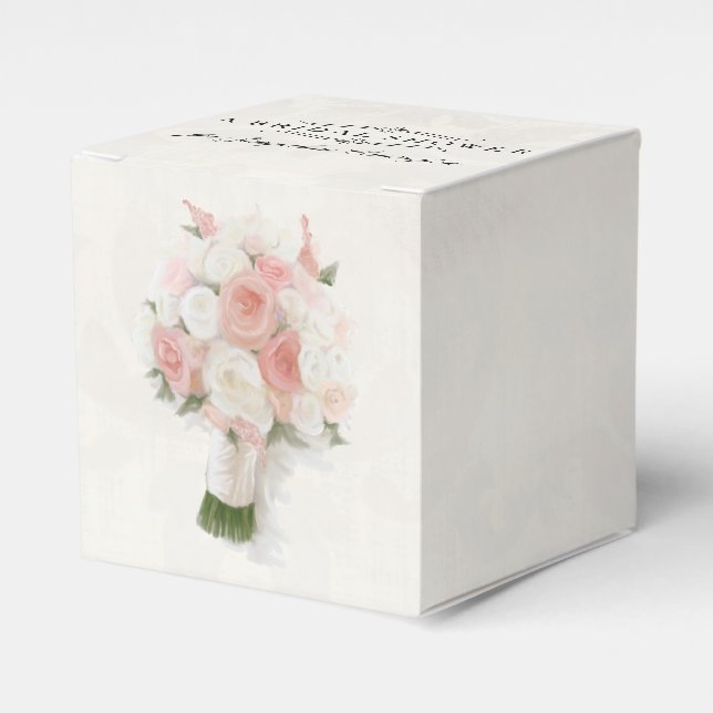 Favör för typografi för modernt möhippaengelska presentaskar (Framsidan Sidan)