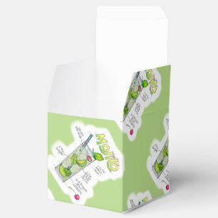 FAVÖREN BOXAS - KONST FÖR MOJITO-RECEPTCOCTAIL PRESENTASKAR