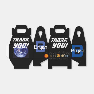Favören boxas planet, rymden, jord presentaskar