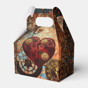 Favören för det vintageSteampunk partyet boxas Presentaskar