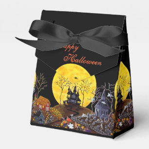 Favören för Halloween tältstil boxas Presentaskar