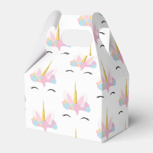 Favören för Unicornmönster boxas Presentaskar