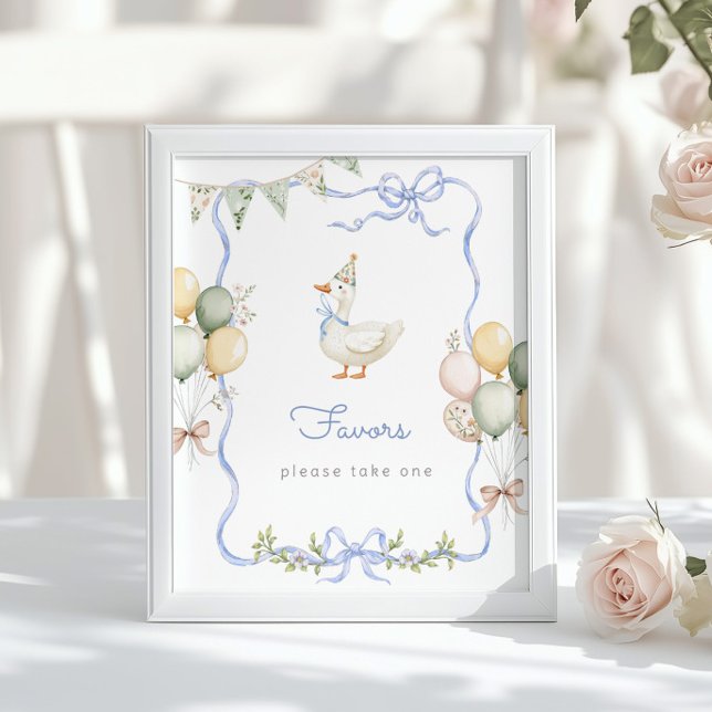 Favoriserar Blå En Dum gås Födelsedagsfest Poster (Skapare uppladdad)