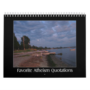 Favorit- ateismcitationstecken kalender