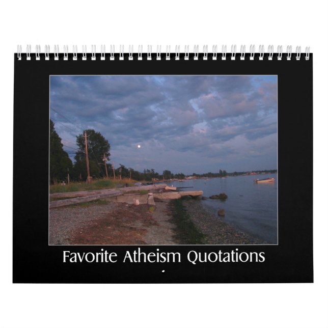 Favorit- ateismcitationstecken kalender (Omslag)