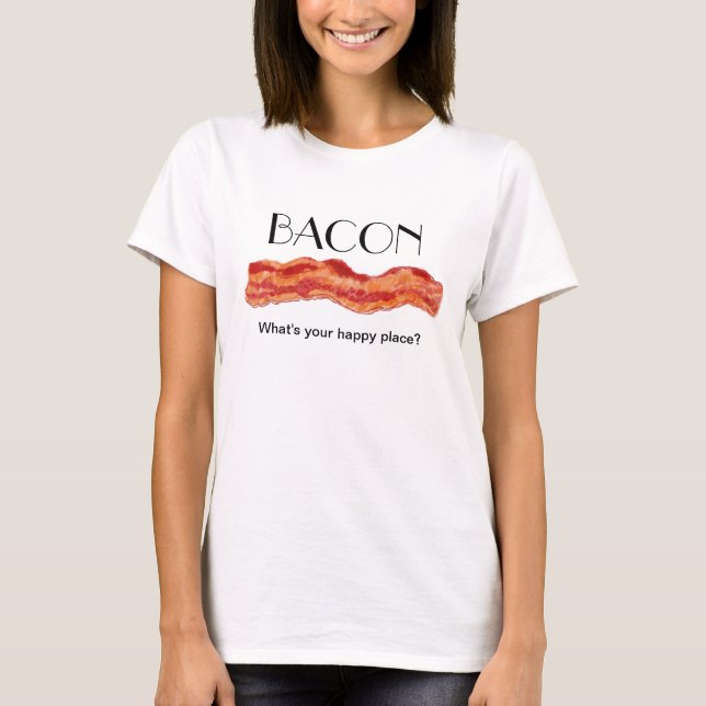 Favorit bacon T T-shirt (Framsida)