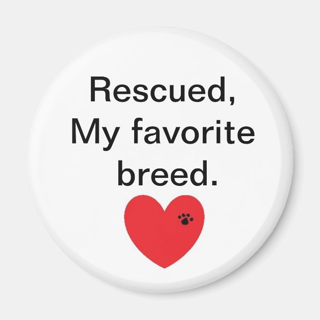 Favorit Breed magnet (Framsidan)