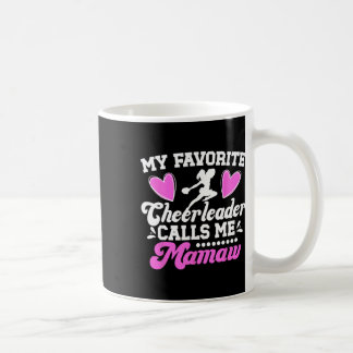 Favorit Cheerleader Kallar Mig Mamaw Cheer Mamaw M Kaffemugg