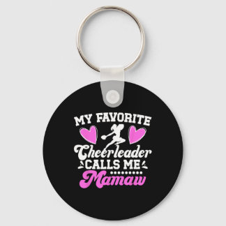Favorit Cheerleader Kallar Mig Mamaw Cheer Mamaw M Nyckelring