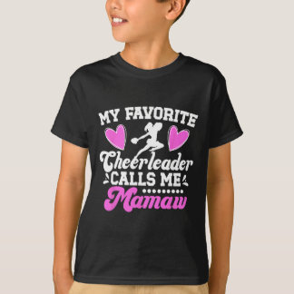 Favorit Cheerleader Kallar Mig Mamaw Cheer Mamaw M T Shirt