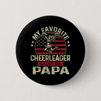 Favorit Cheerleader Kallar Pappa Cheer Pappa Fäder Knapp