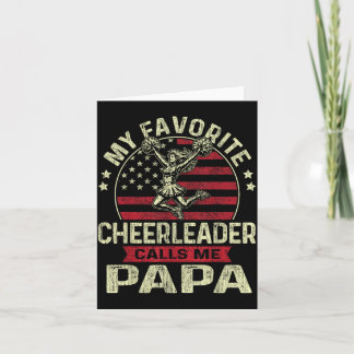 Favorit Cheerleader Kallar Pappa Cheer Pappa Fader Kort