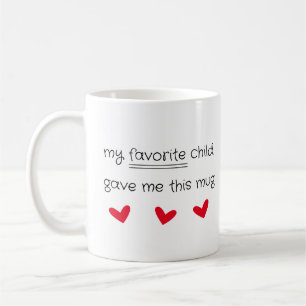 Favorit Child Cute Mors dag Gift Coffee Mugg