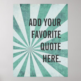 Favorit- citationsteckenaffisch, poster