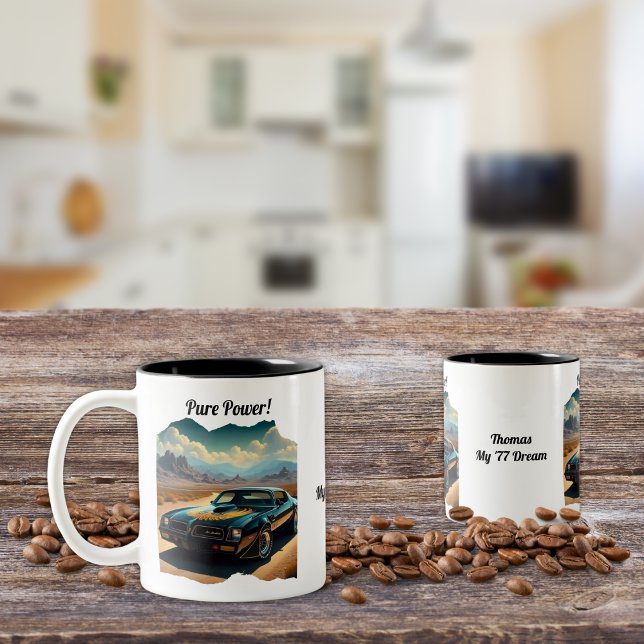 Favorit Classic Car Coffee Mugg (Skapare uppladdad)