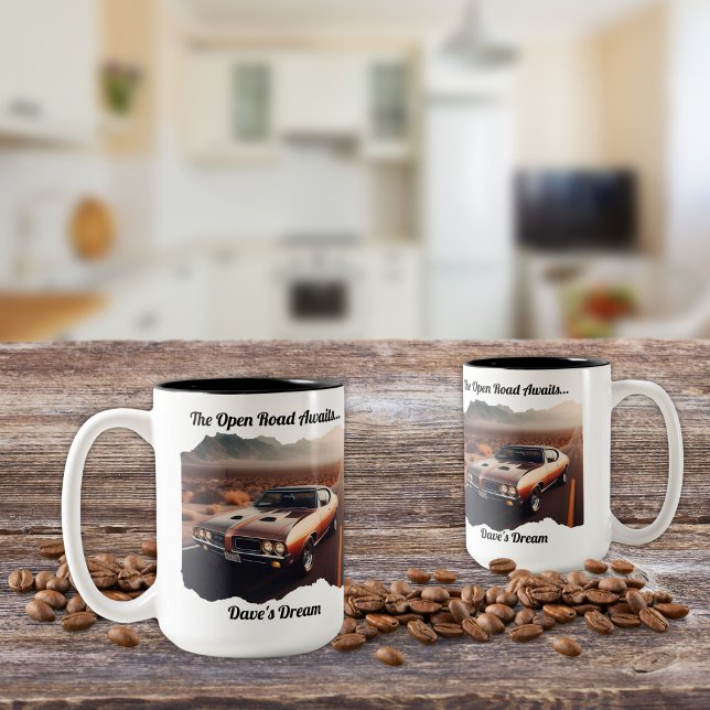 Favorit Classic Car Coffee Mugg (Skapare uppladdad)