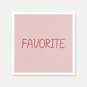 Favorit- coctailpappersservetter pappersservett
