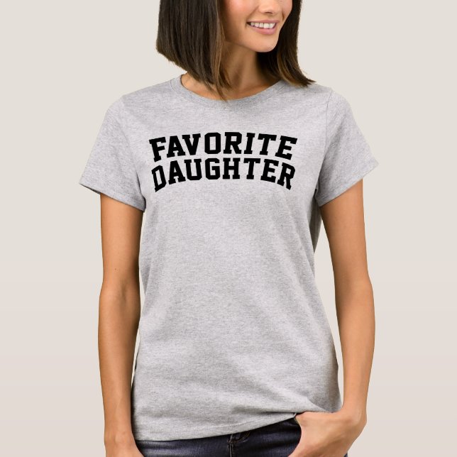 Favorit Dotter Rolig T Shirt (Framsida)