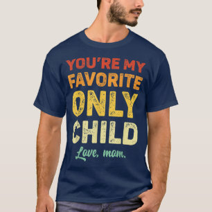Favorit endast Child Shirt Daughn Mamma Son Matchi T