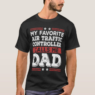 Favorit flygtrafikledare kallar mig pappa fadersda t shirt