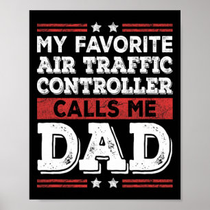 Favorit flygtrafikledare kallar mig pappa far poster