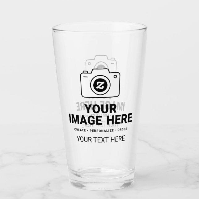 Favorit Foto och Text Design Glaskopp (Framsida)