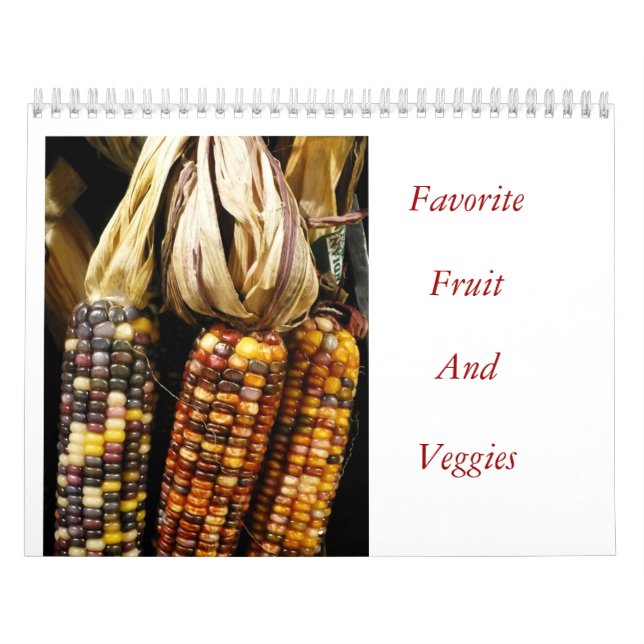 Favorit- frukt & Veggies Kalender (Omslag)