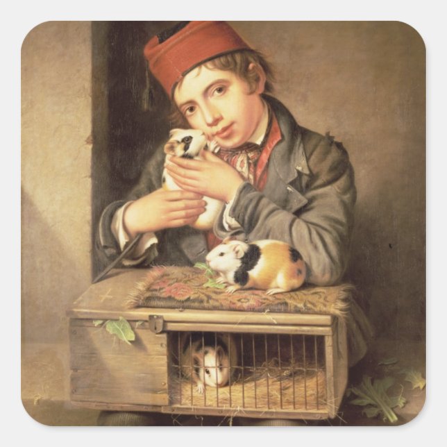 Favorit Fyrkantigt Klistermärke (Framsida)