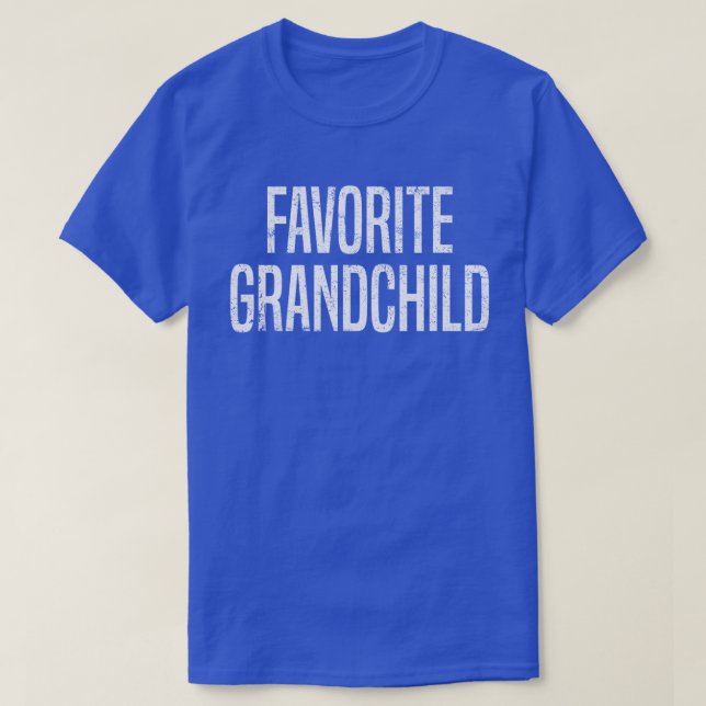 Favorit Grandchild T Shirt (Design framsida)