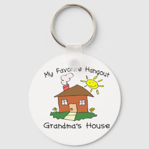 Favorit- hakmormor hus nyckelring