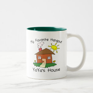 Favorit- hakYaYas hus Två-Tonad Mugg