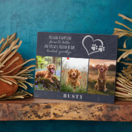 Favorit Hej Svåraste Farväl Husdjur Minnesmärke