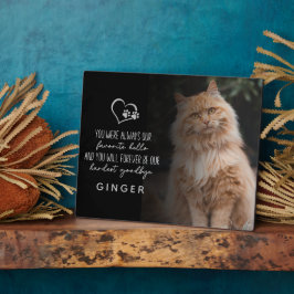 Favorit Hej Svåraste Farväl Katt Minnesmärke