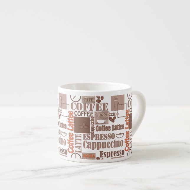 Favorit kaffe espressomugg (Framsida höger)