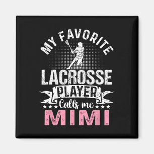 Favorit Lacrosse Spelare Kallar Mig Mimi Roligt Magnet