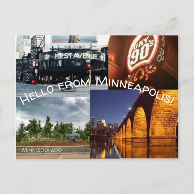 Favorit Landmarks Vykort (Framsida)