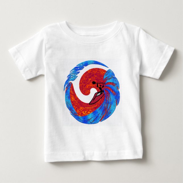 Favorit- maträtt för kajak tee shirt (Framsida)
