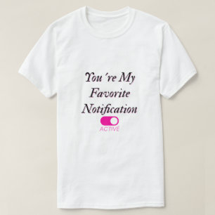 Favorit notis t-shirt