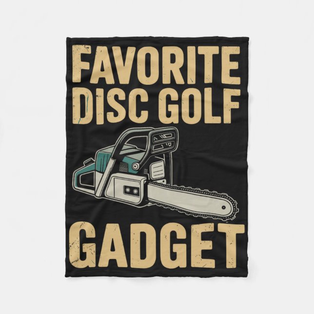 Favorit skivgolf gadget rolig skivgolf _1  fleecefilt (Framsidan)